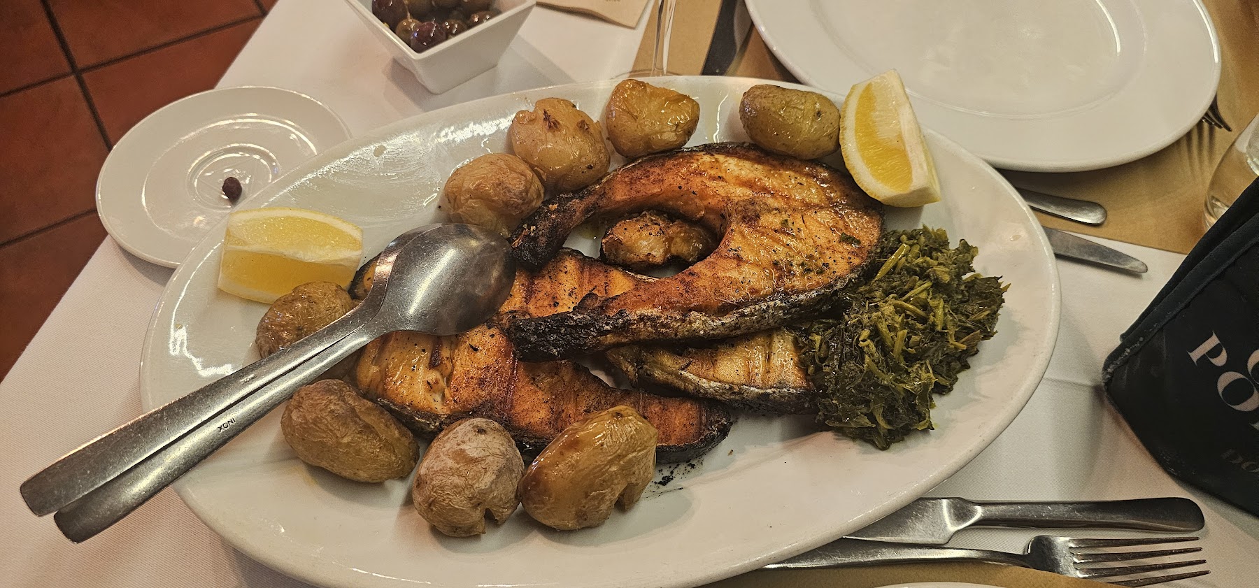 Peixe na grelha